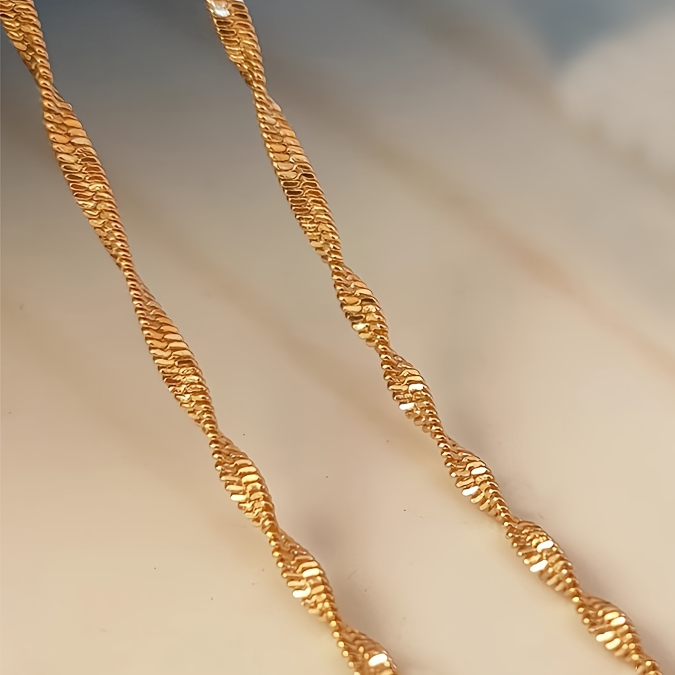 Nooxian Stainless Steel Water Chain Bracelet for Women